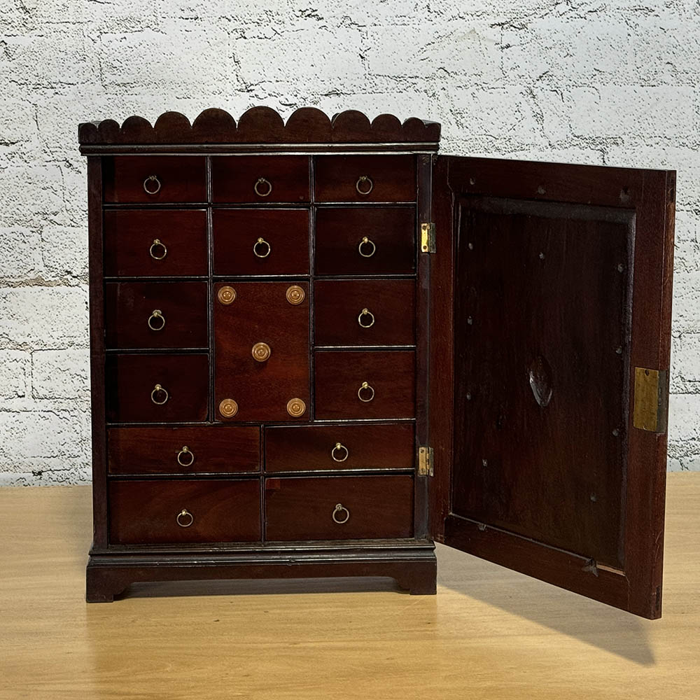 Quaint English Georgian Small Cupboard c.1870