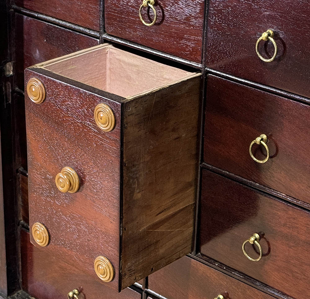 Quaint English Georgian Small Cupboard c.1870