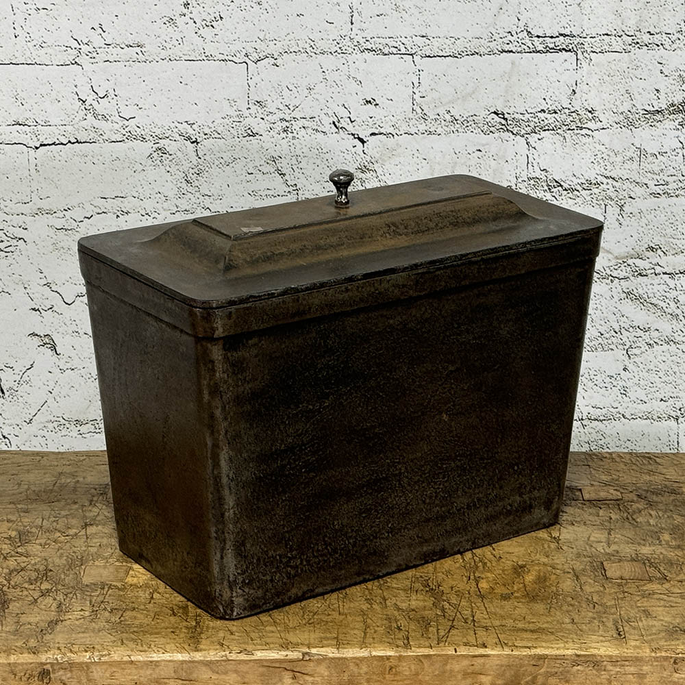 19Th Century French Cast Iron Wine Cellaret