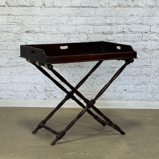 English Mahogany Tray Table
