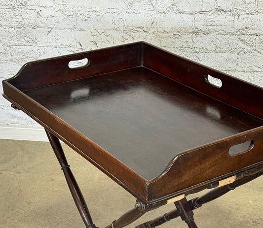English Mahogany Tray Table