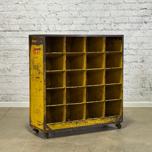 Industrial Metal Shoe Cart
