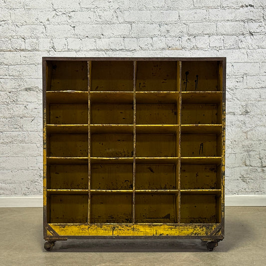 Industrial Metal Shoe Cart