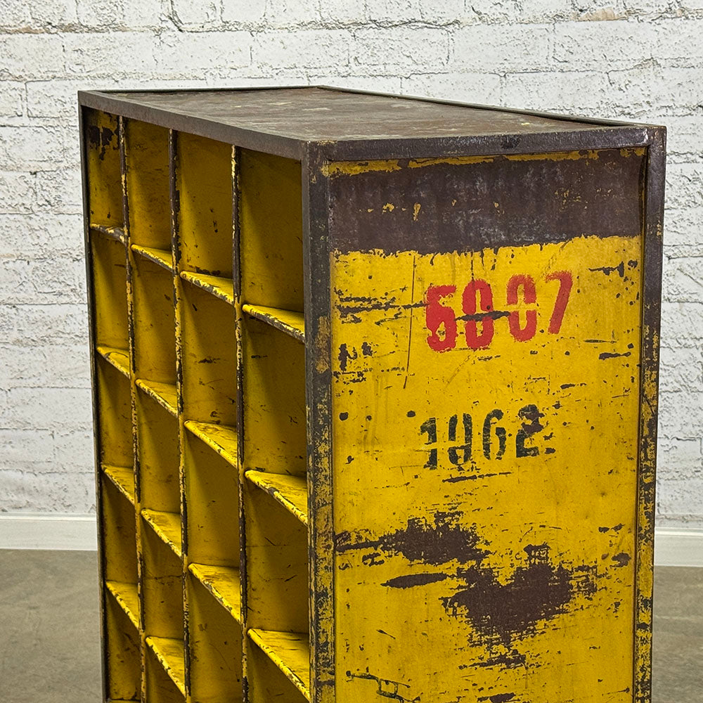 Industrial Metal Shoe Cart