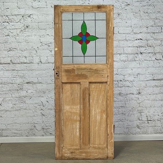 Door with Stained Glass Window c.1850