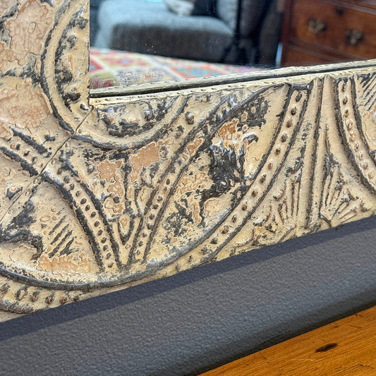 Pressed Tin Mirror