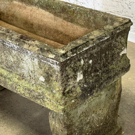 English Stone Trough on Pillars