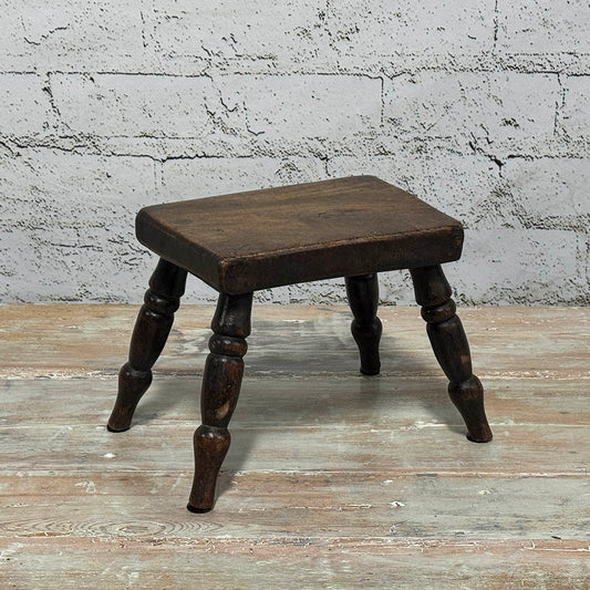 Antique Petite Candle Stool