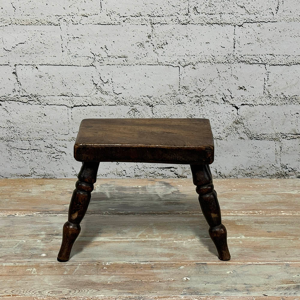 Antique Petite Candle Stool
