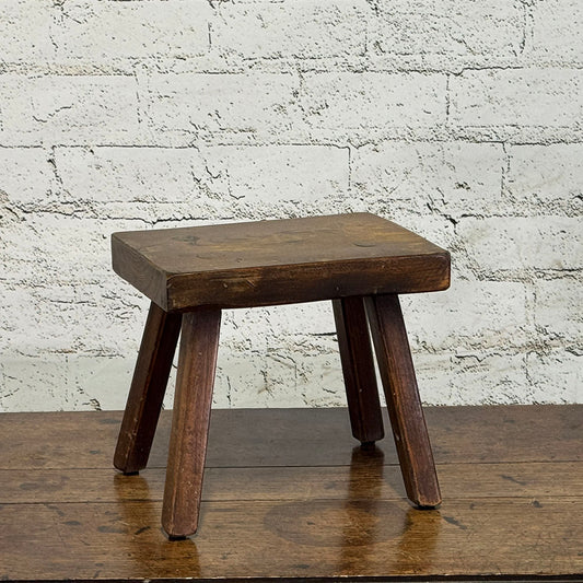 Rustic Pegged Stool
