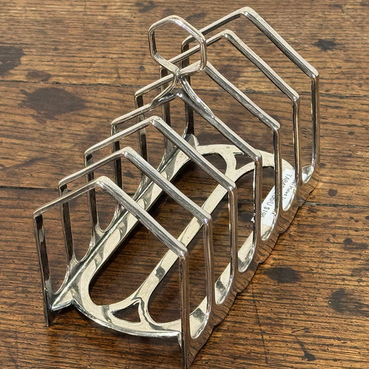 Silver Plated Toast Rack c.1900