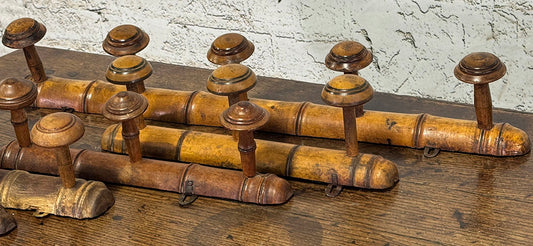 Faux Bamboo Coat Hook, 2 Hooks