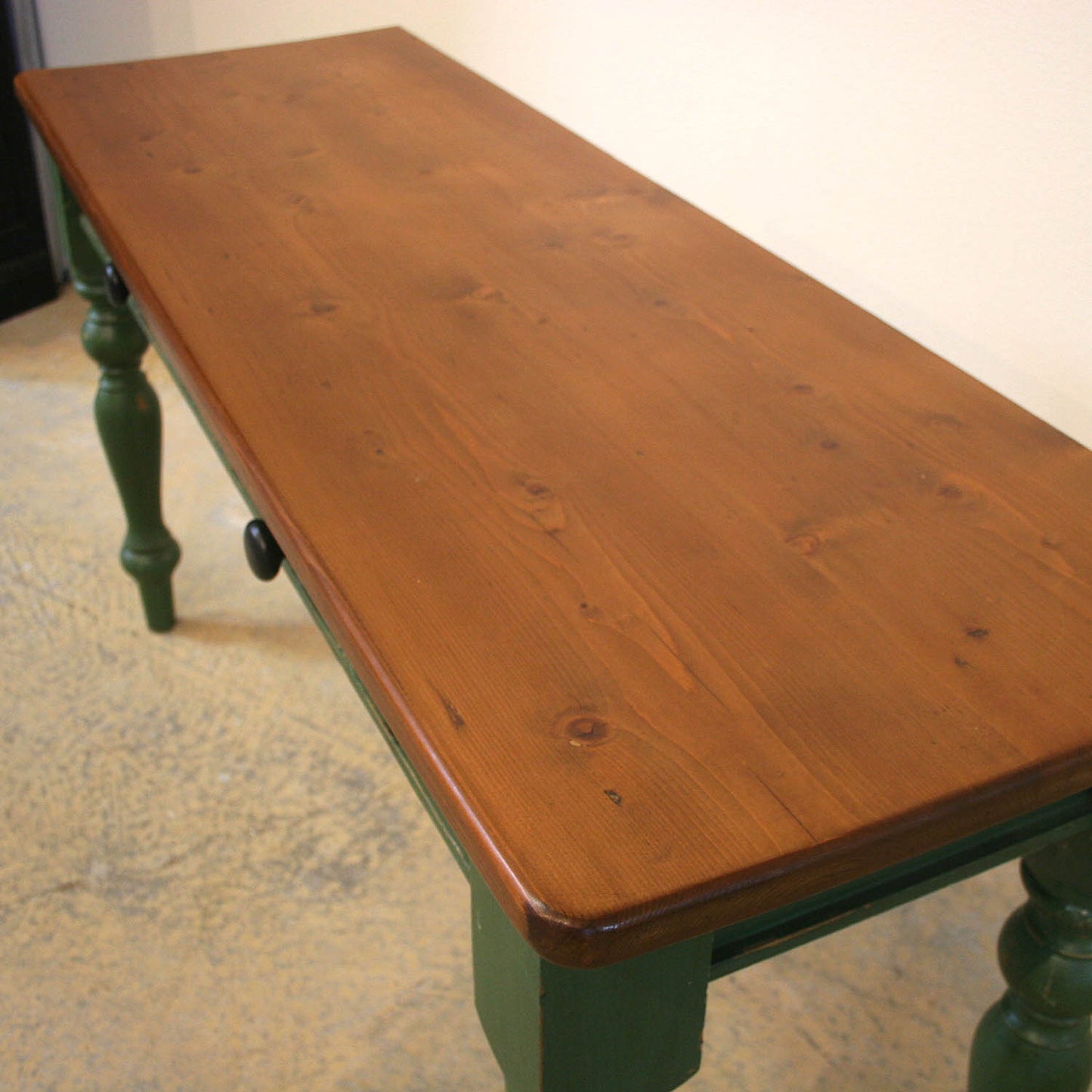 English Painted Server with 2 Drawers