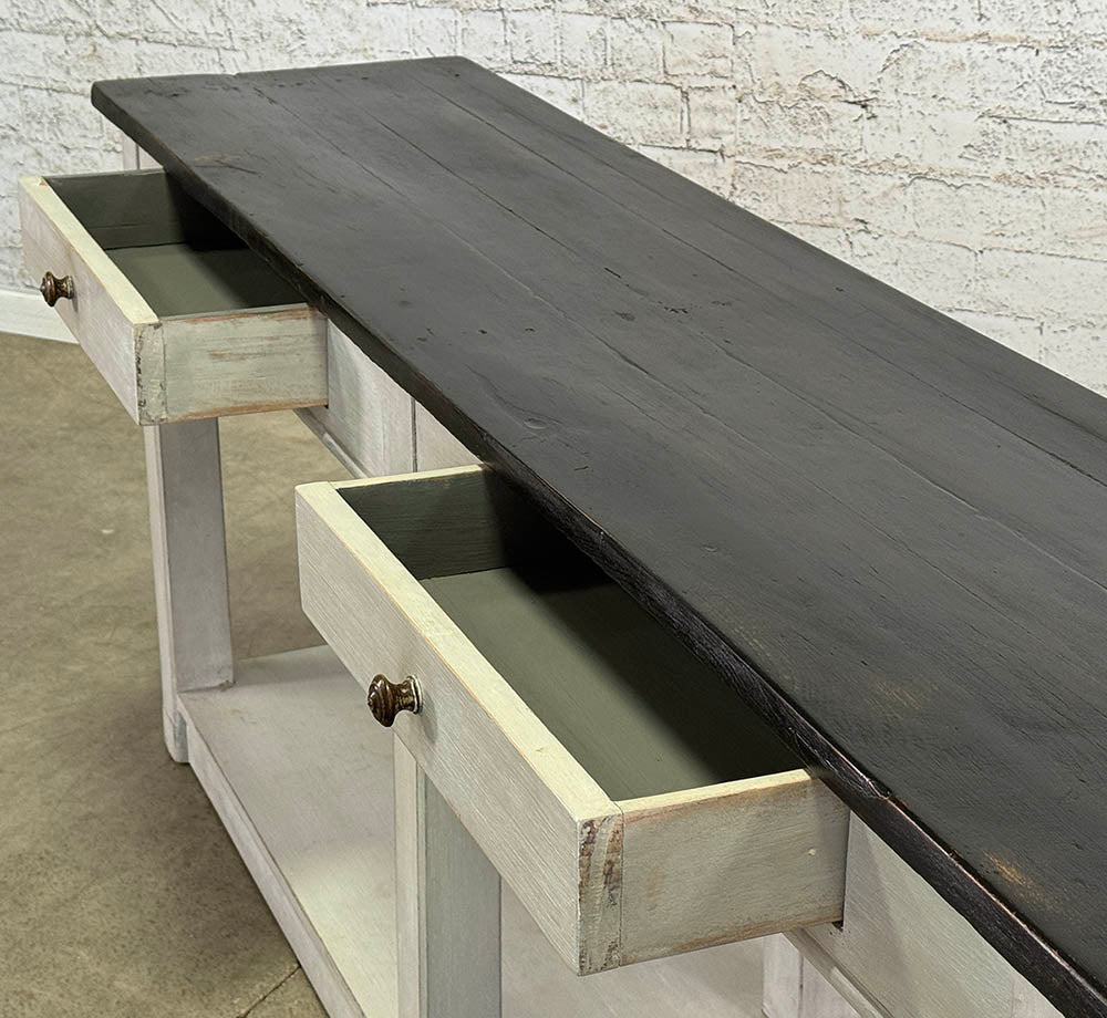 Antique English Drapers Table