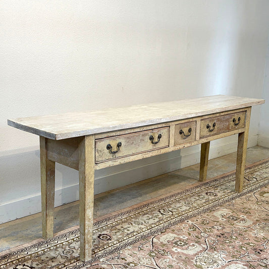 Antique English Original Paint Server c.1880