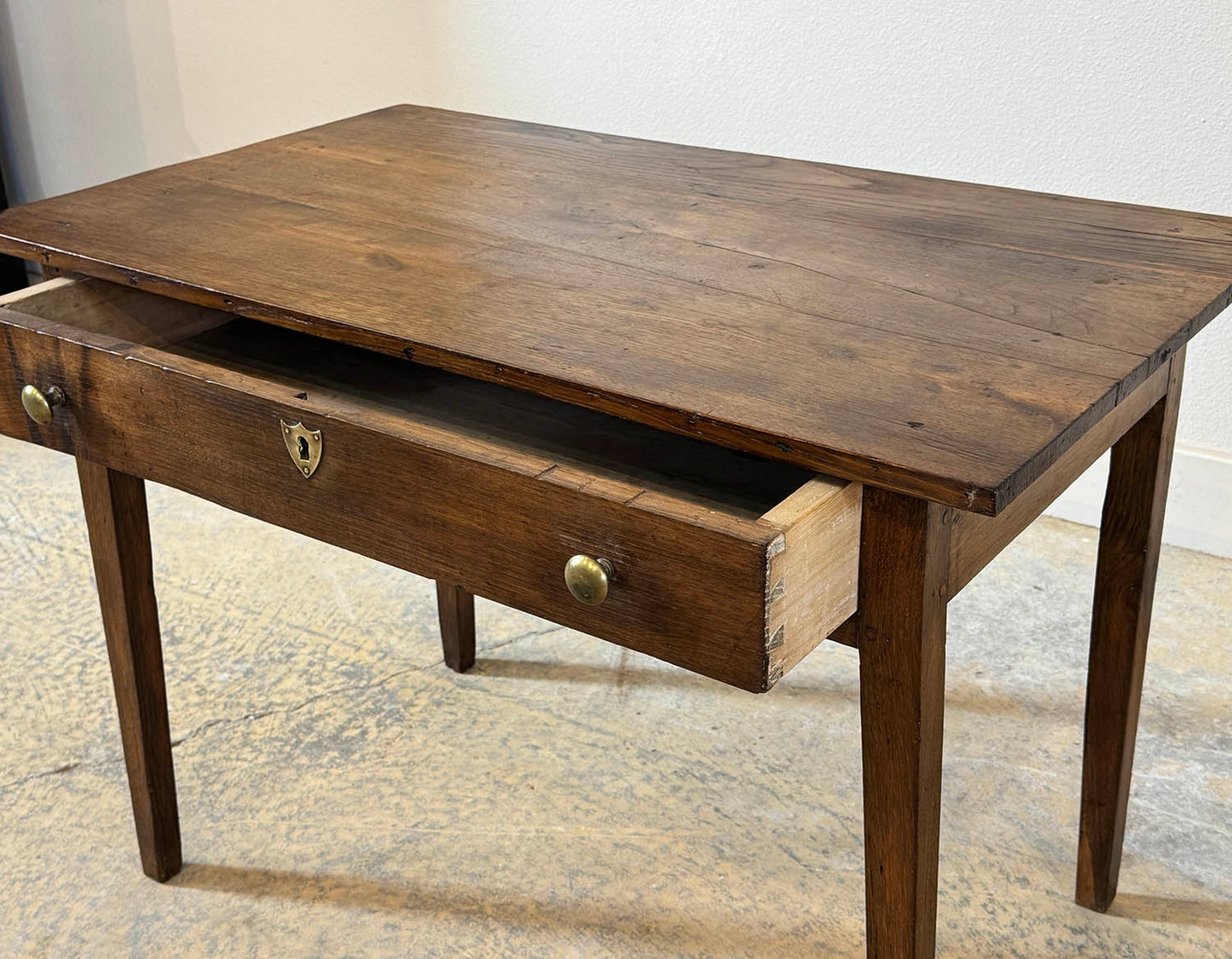 Antique Single Drawer Side Table