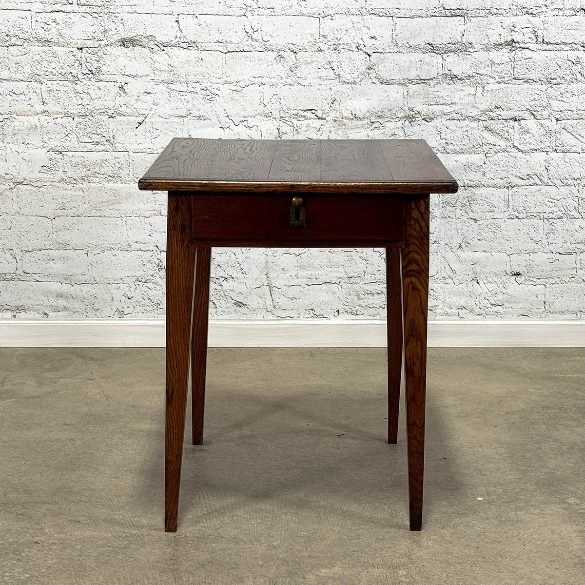 French Oak End Table