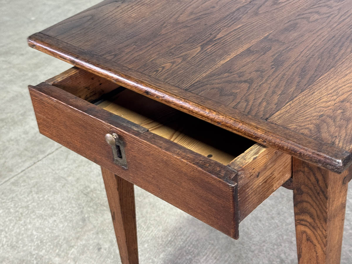 French Oak End Table