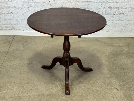 Antique Oak Pedestal Table