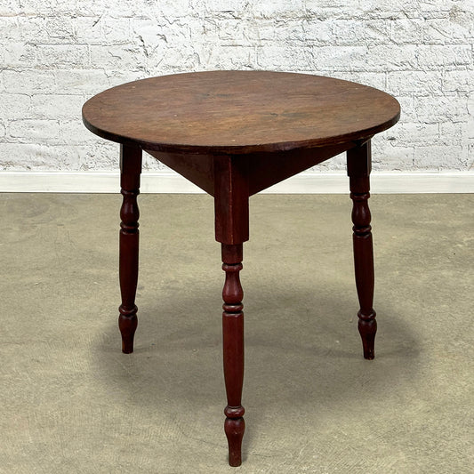 Antique Cricket Table with Original Paint c.1870