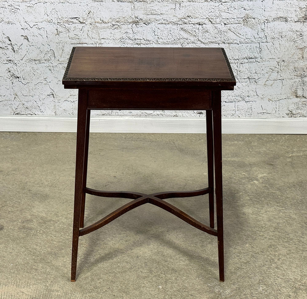 Antique Mahogany Game Table c.1890