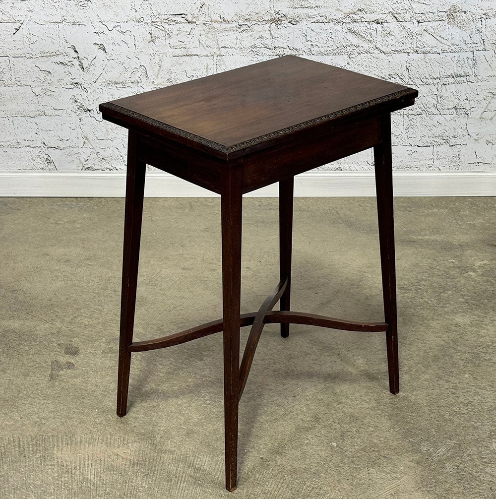 Antique Mahogany Game Table c.1890