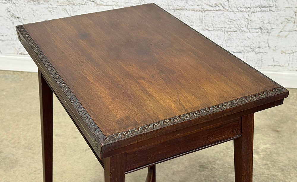 Antique Mahogany Game Table c.1890
