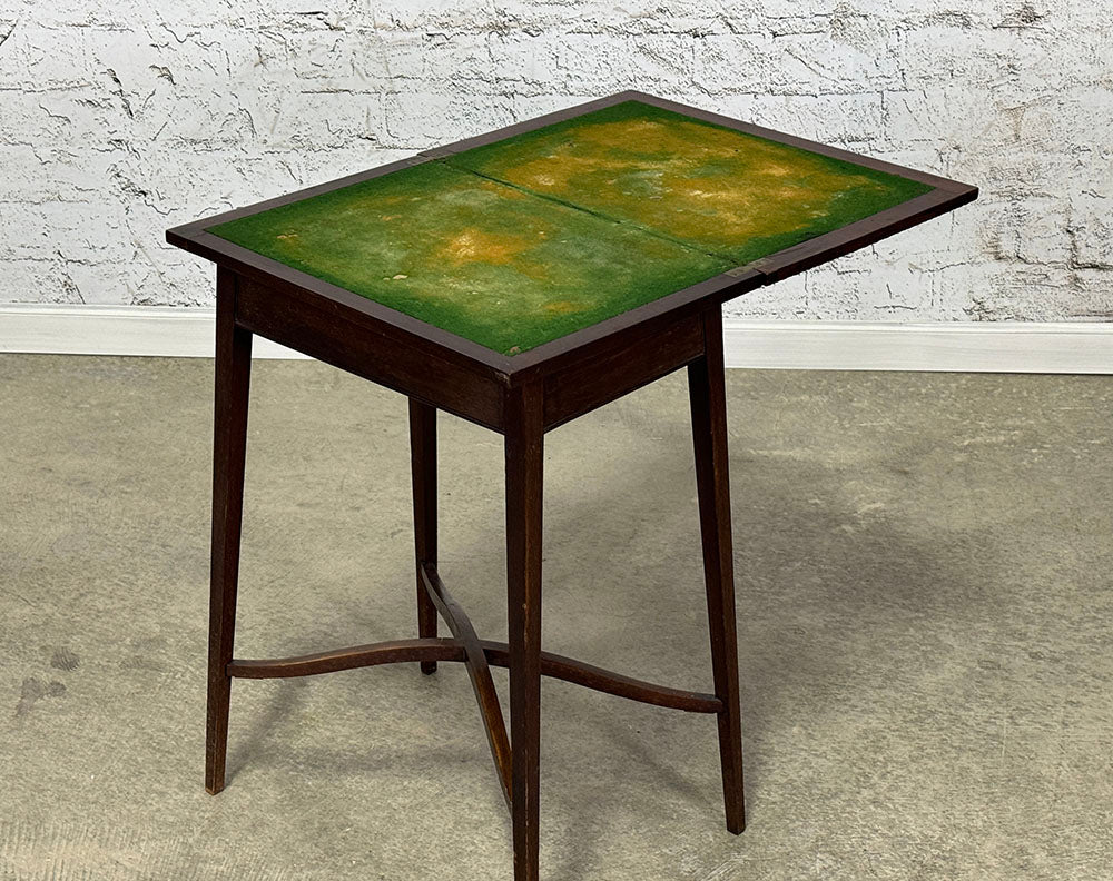 Antique Mahogany Game Table c.1890