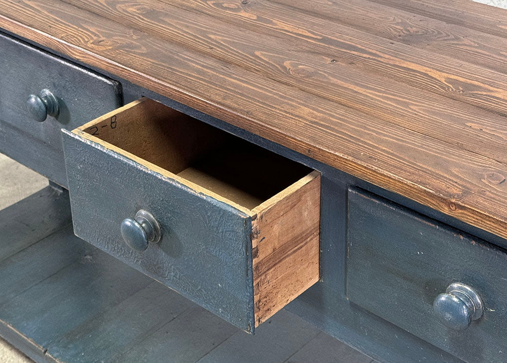 Handcrafted in England Four Drawer Potboard Server