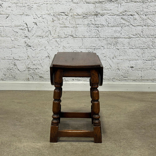 Small Antique Oak Dropleaf Table