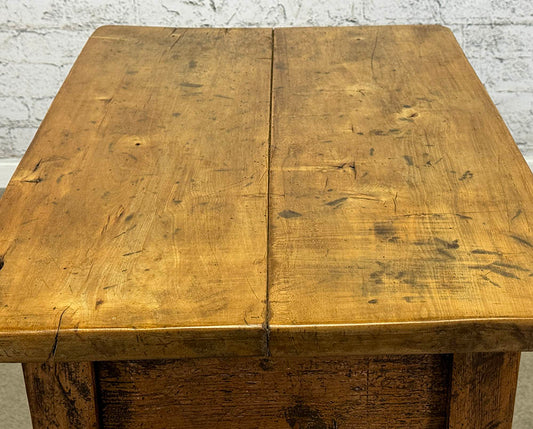Antique European Rustic Work Table