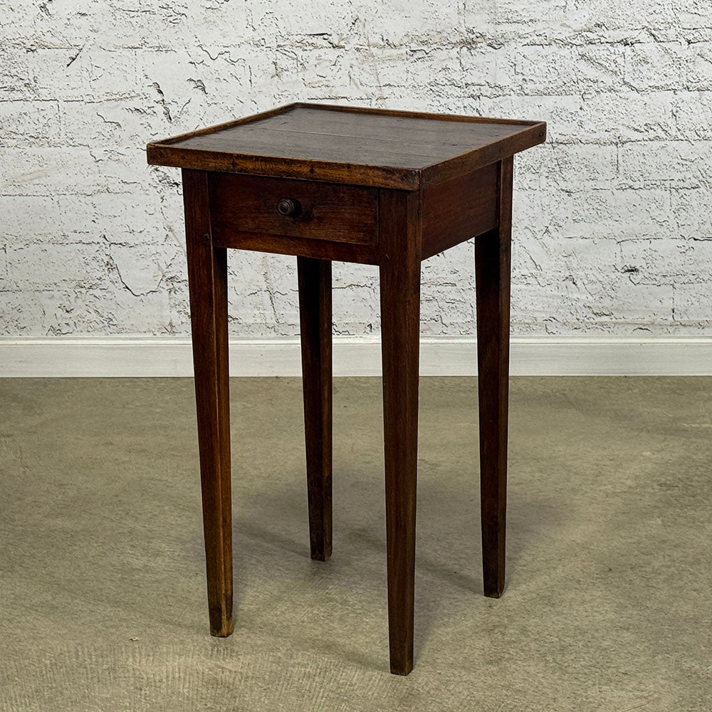Burgundy Tray-Top Oak Table c.1820