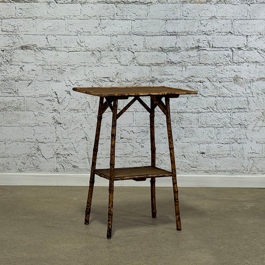 English Bamboo Side Table