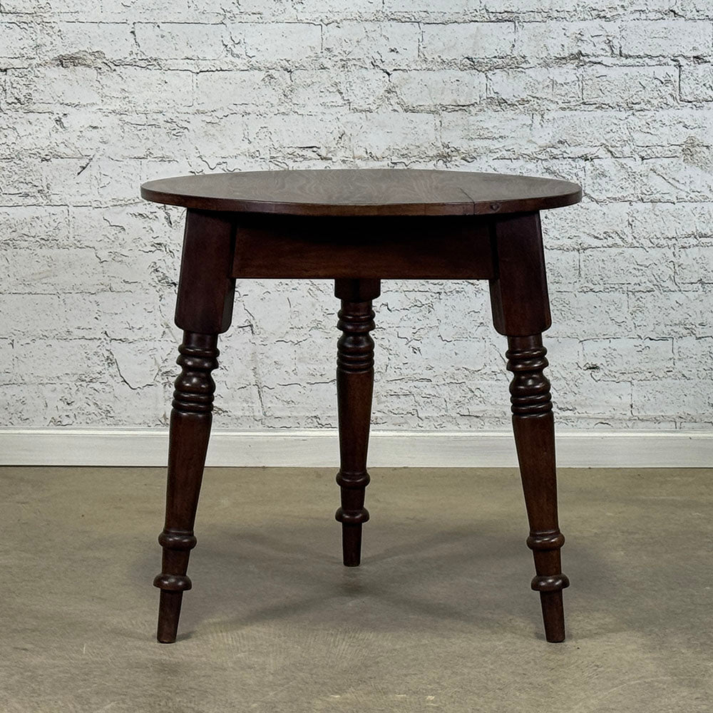 Antique Fruitwood Cricket Table
