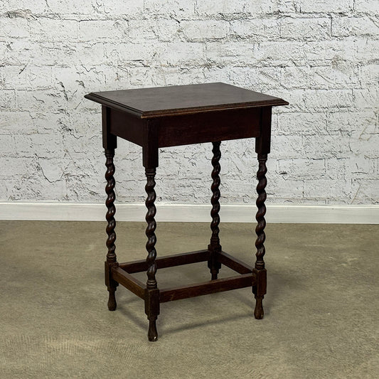 Antique Barley Twist Table
