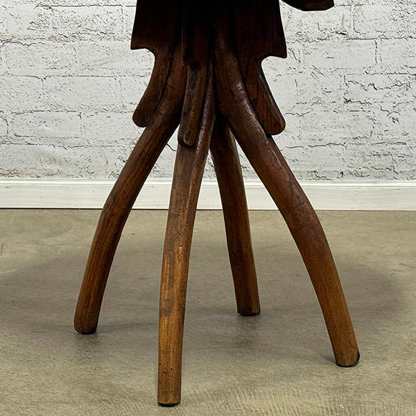Unique Spanish Walnut Top Folk Art Table c.1800