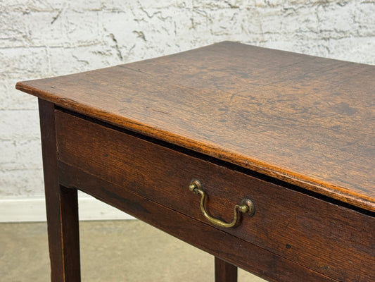 Georgian Oak Side Table