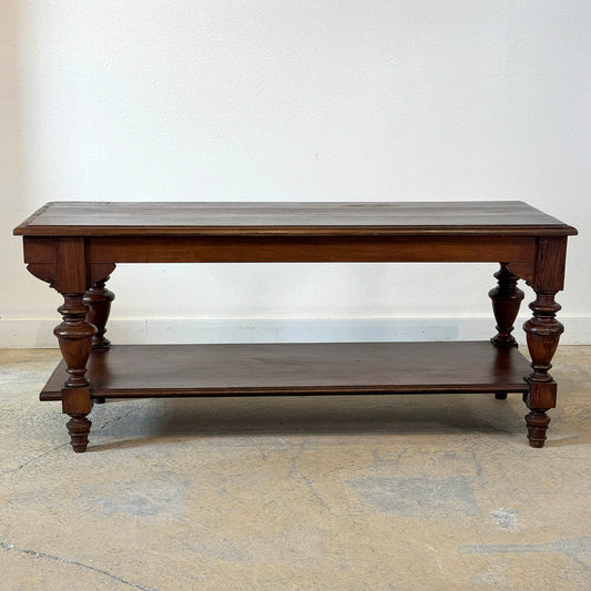 Antique Pine Scottish Drapers Table