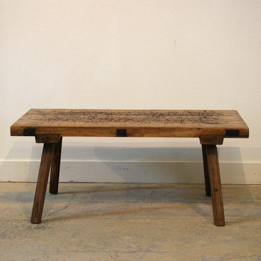 Slab Work Table Cut to Coffee Table