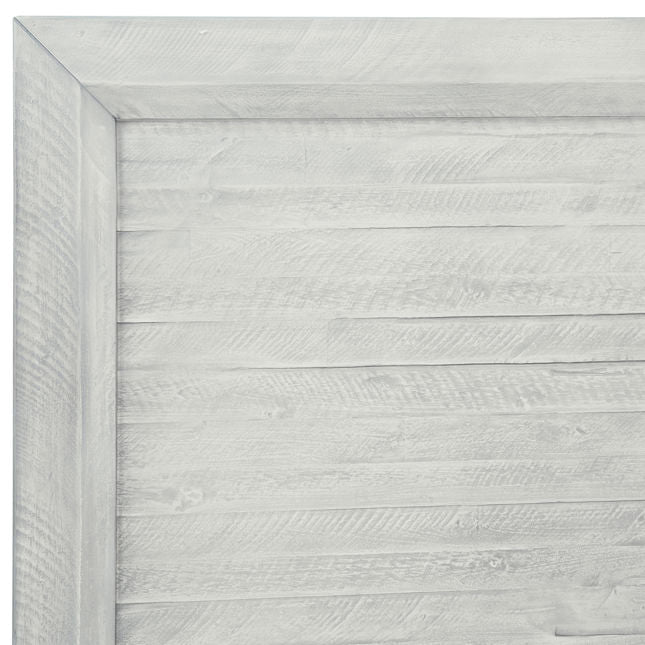 Acacia Wood Grey Washed Queen Bed