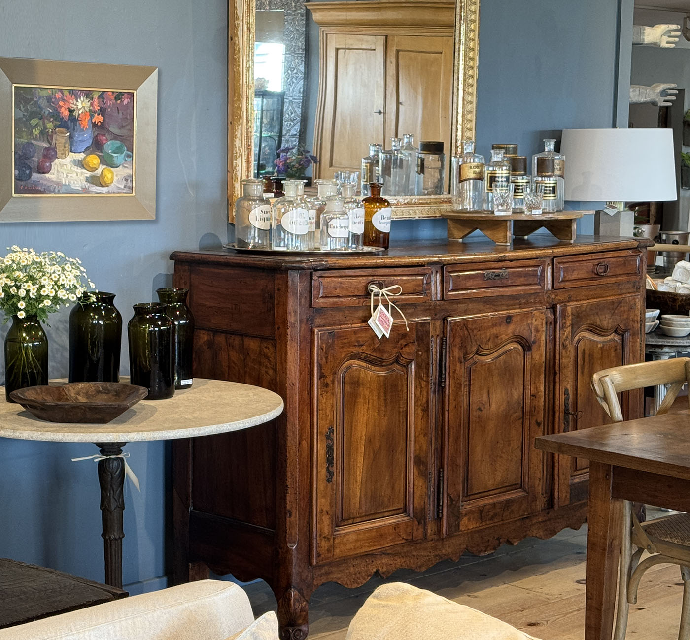 Antique French Walnut Enfilade c.1780