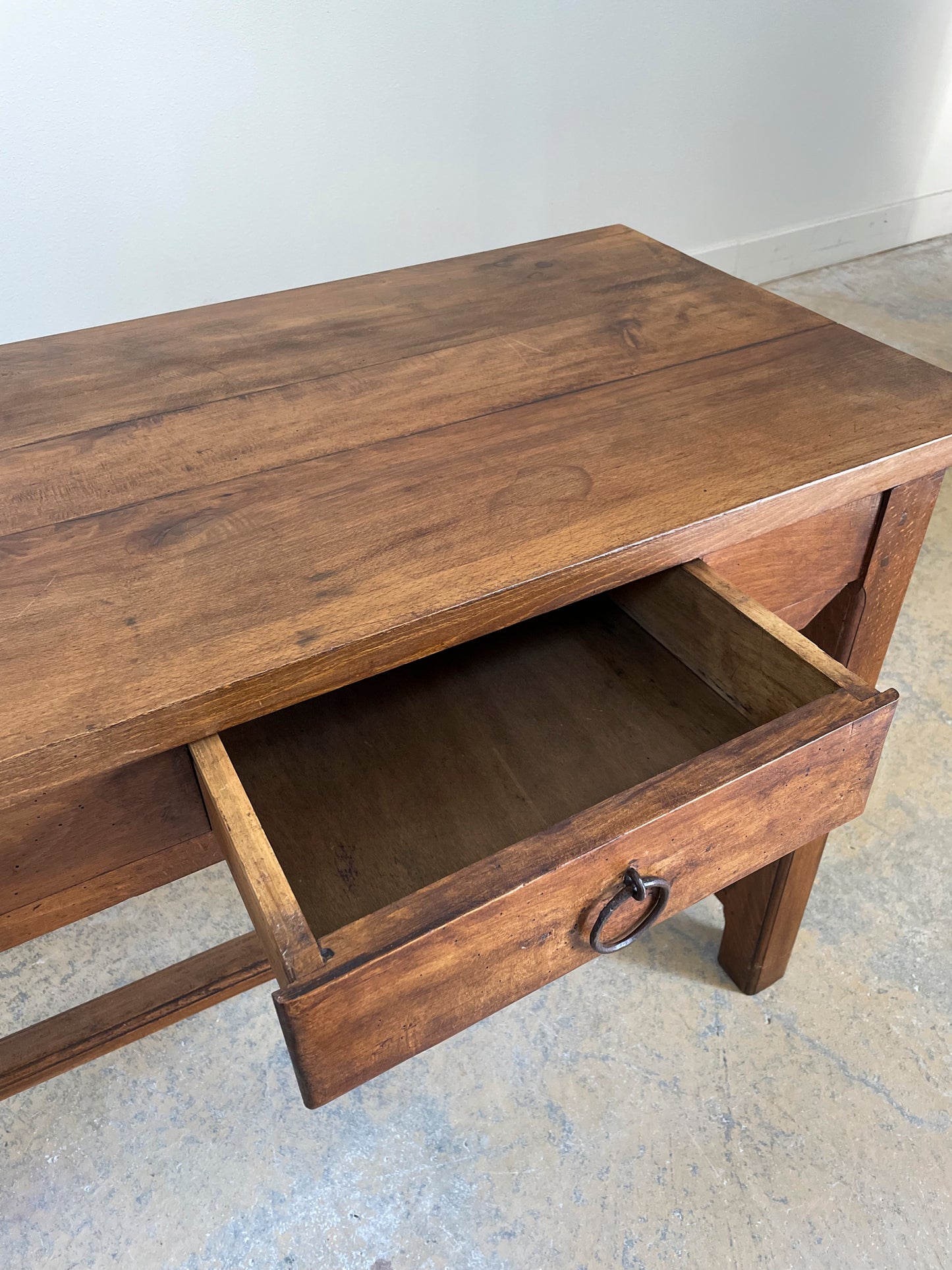Antique French Walnut Server