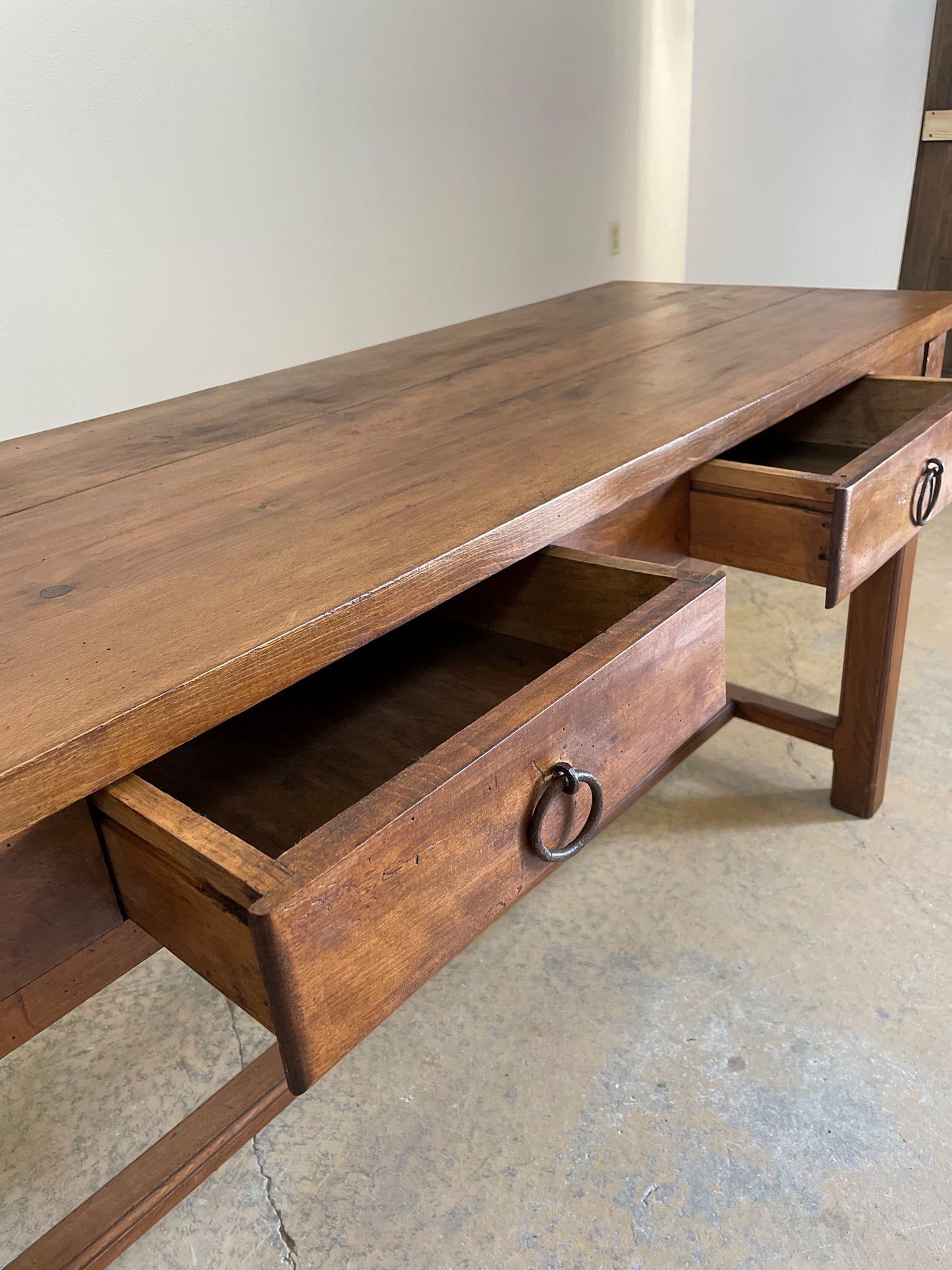 Antique French Walnut Server