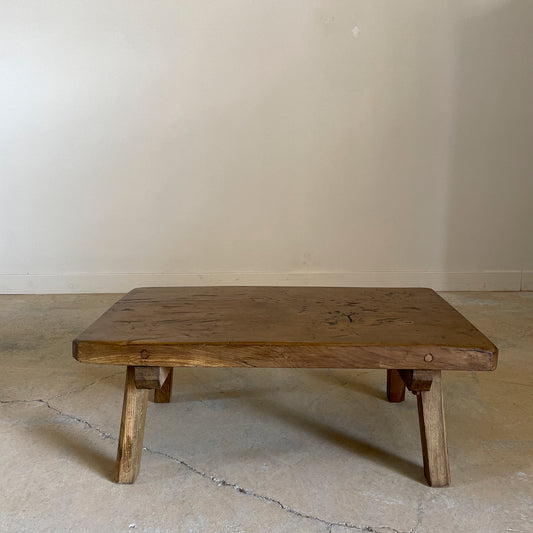 European Work Table Cut To Coffee