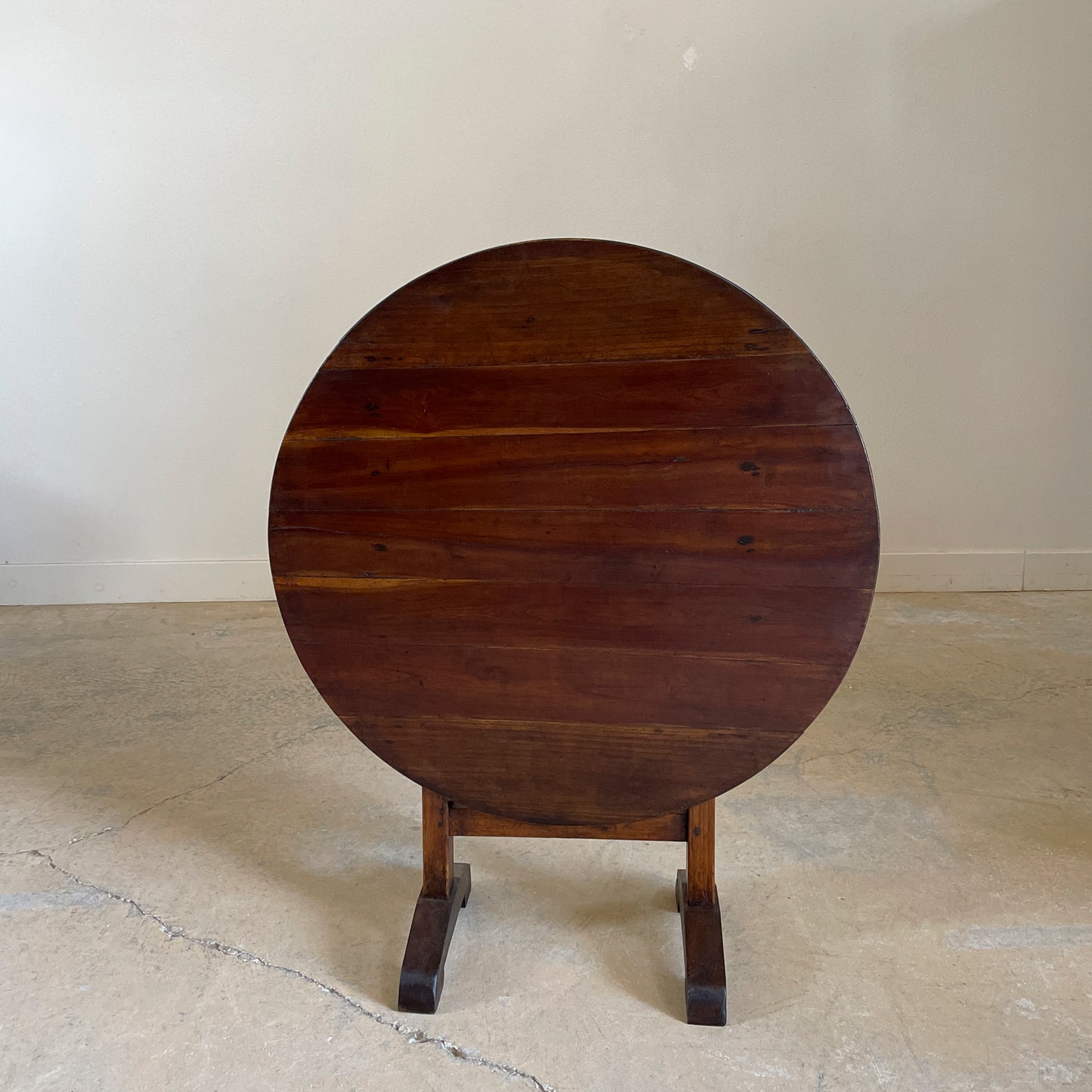 Antique French Walnut Vendage table