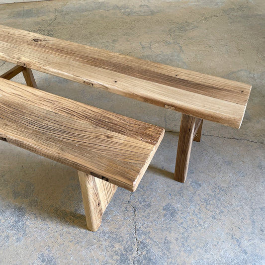 Asian Elm Bench