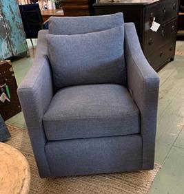 Rebecca Upholstered Swivel Chair