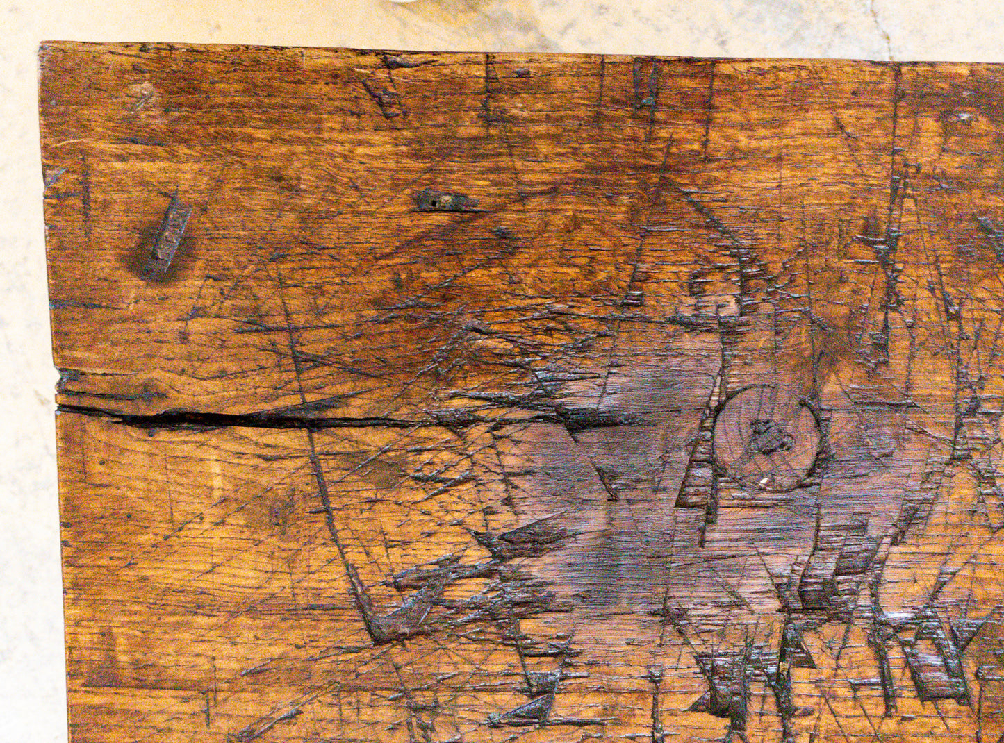 Thick Top Table