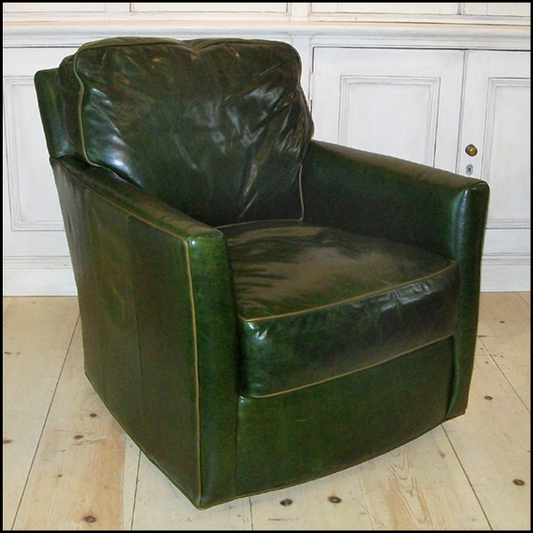 L3121-01SW Leather Swivel Chair
