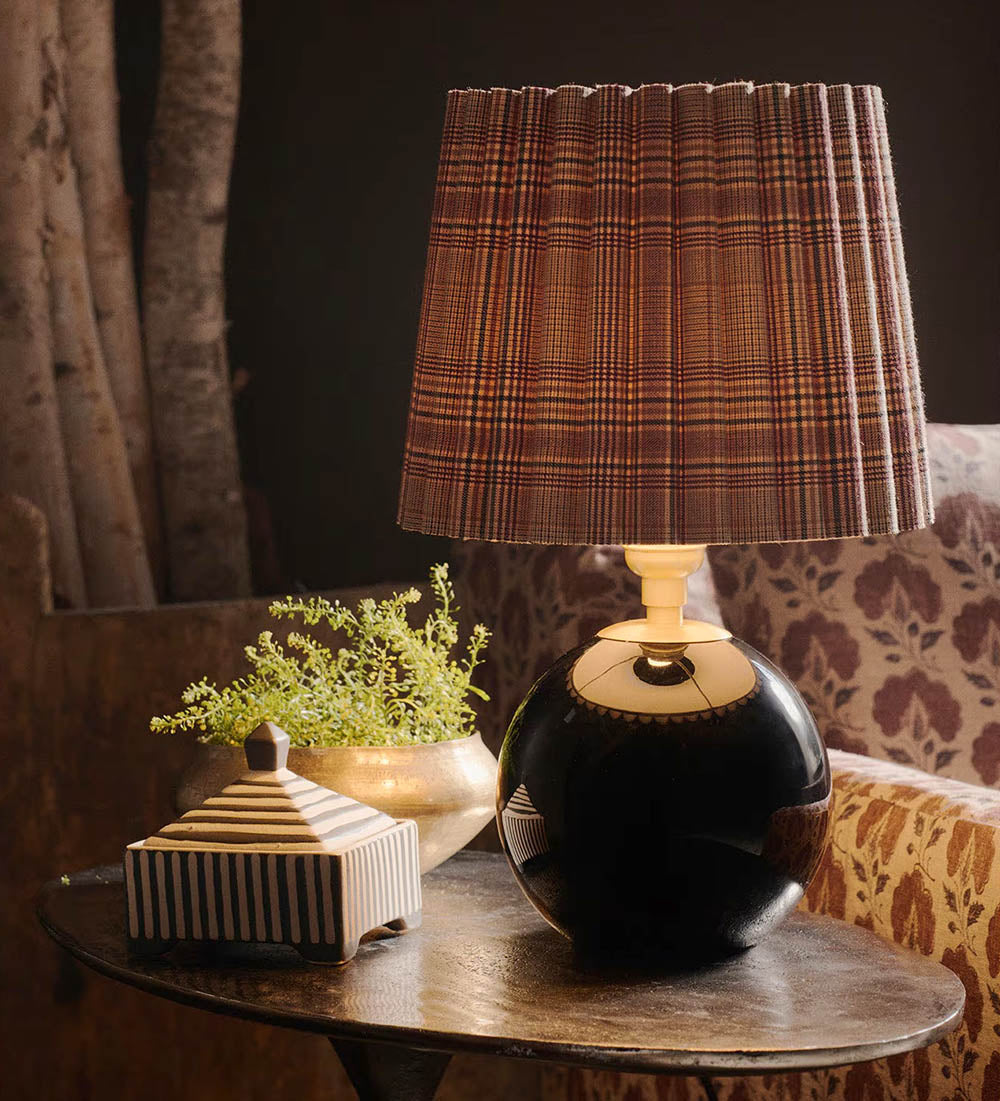 Giorgio Black Glass Mini Lamp